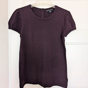 Banana Republic Plum Short Sleeve Tee